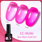 Vibrant LILYCUTE 129 Colors Gel Polish - 7ML Perfection