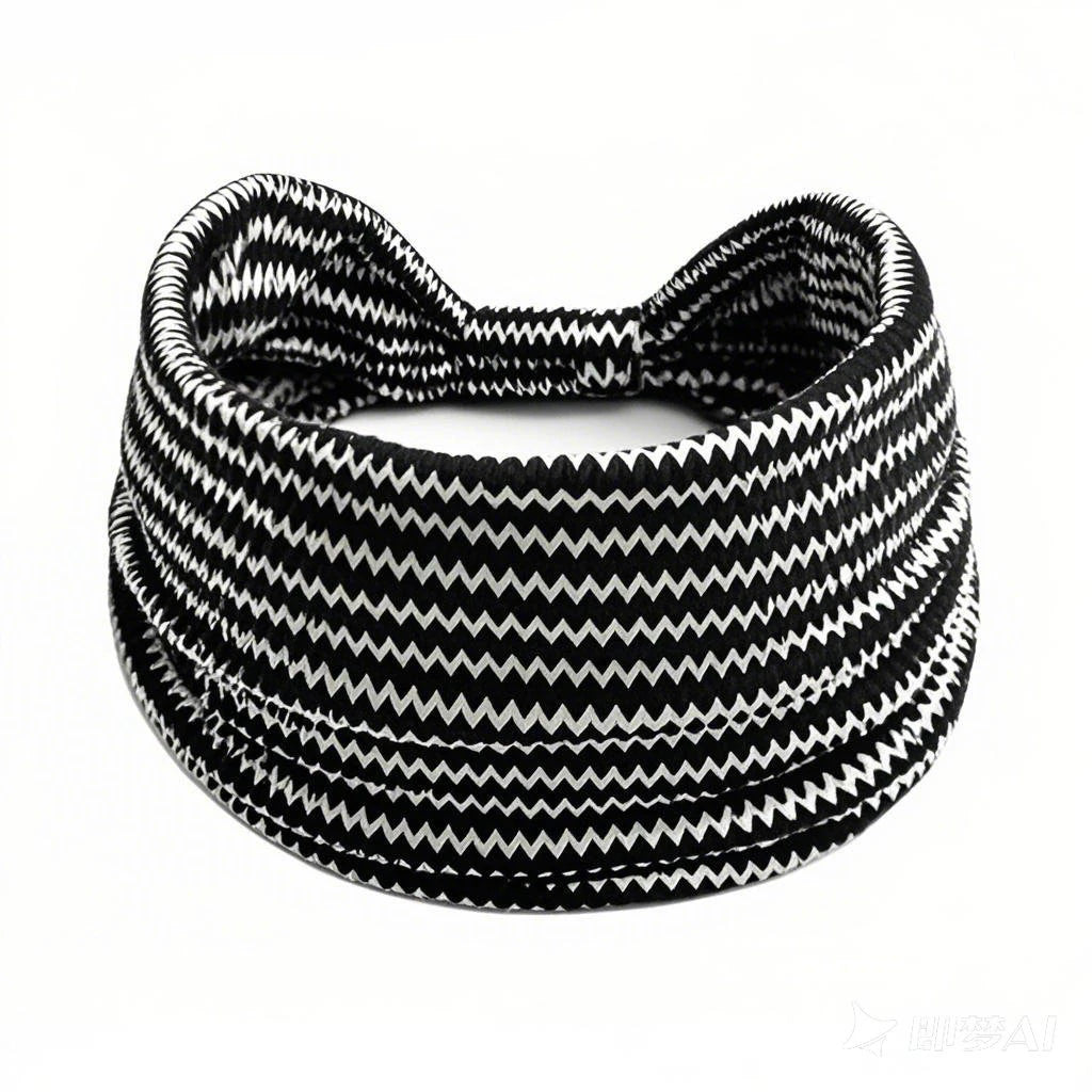 Bohemian Cotton Headscarf for Effortless Style