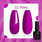 Vibrant LILYCUTE 129 Colors Gel Polish - 7ML Perfection