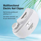 Automatic Nail Trimmer with Light - Safe & Efficient