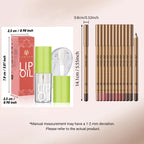 Elevate Your Look: USHAS 12-Color Lipstick & Liner Duo