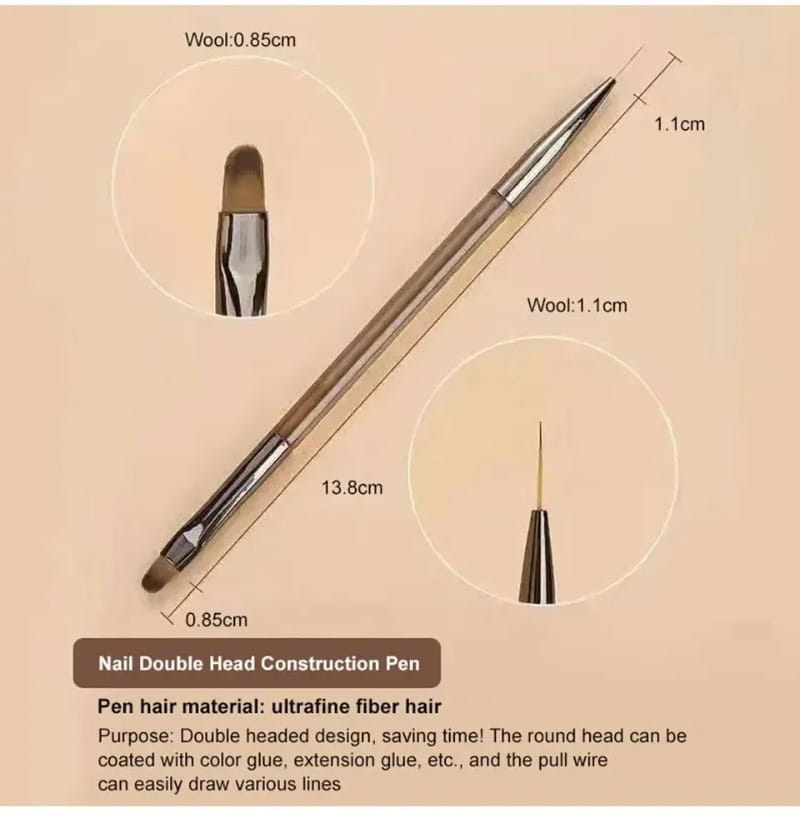 Elevate Your Nail Art: 9PCS UV Gel Brush Set