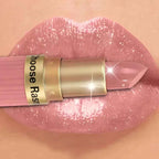 Pearlescent Pink Velvet Lipstick: Long-Lasting & Waterproof