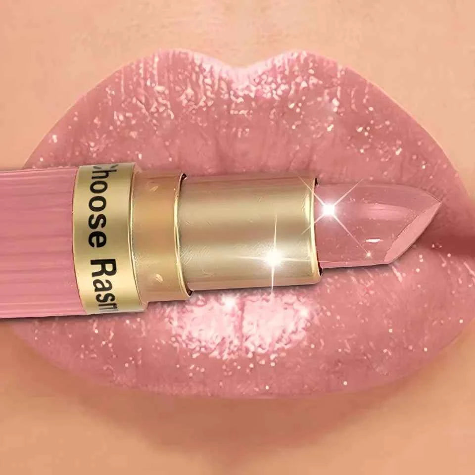 Pearlescent Pink Velvet Lipstick: Long-Lasting & Waterproof