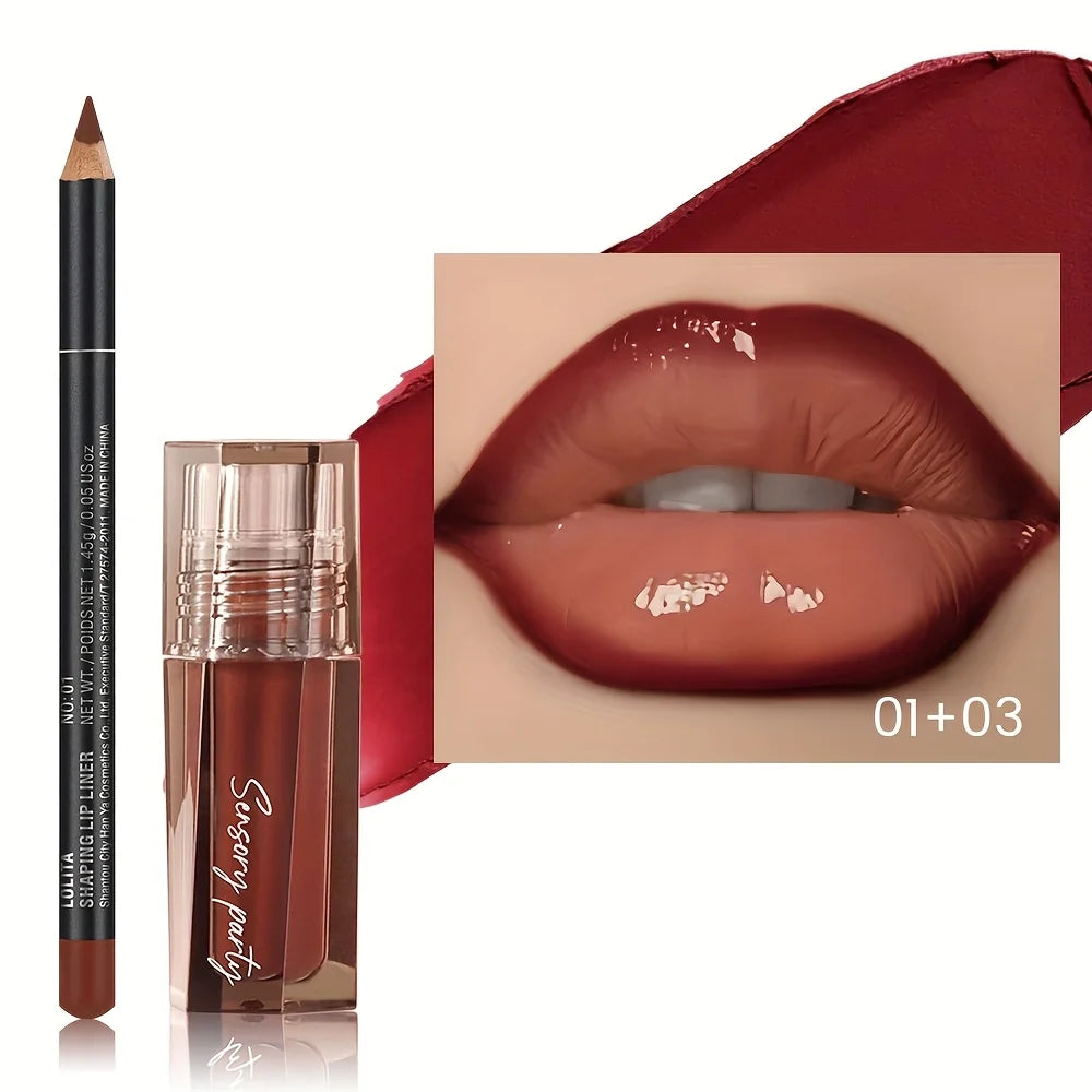3D Lip Contour Kit: Hydrating Gloss & Liner Duo