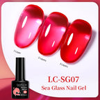 Vibrant LILYCUTE 129 Colors Gel Polish - 7ML Perfection