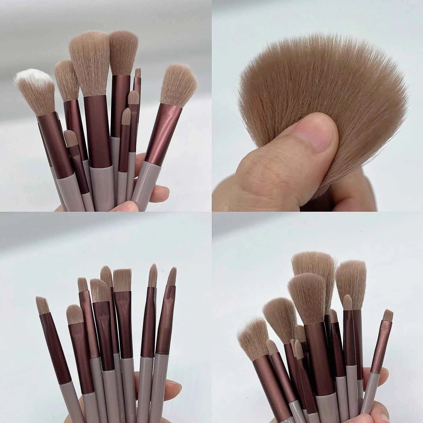 Essential 13-Piece Makeup Brush Set for Flawless Beauty