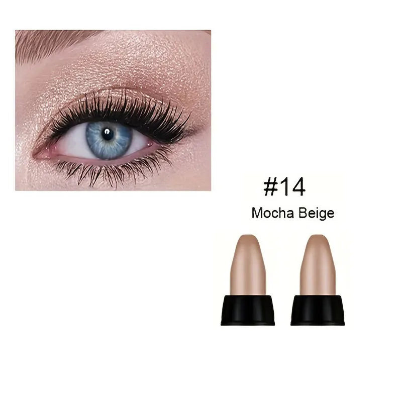 Vibrant Pearlescent Eyeliner: 16 Colors for Stunning Eyes
