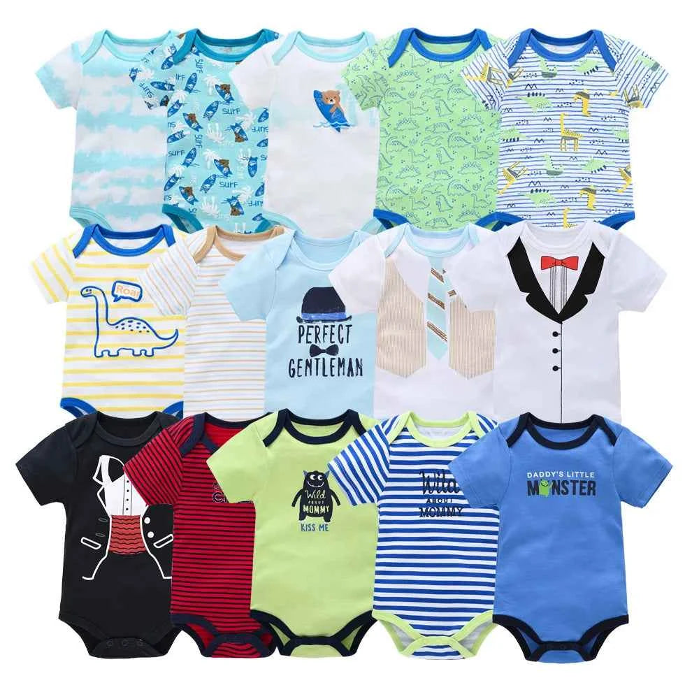 Comfy Cotton Baby Boy Outfit - Perfect for Summer Fun