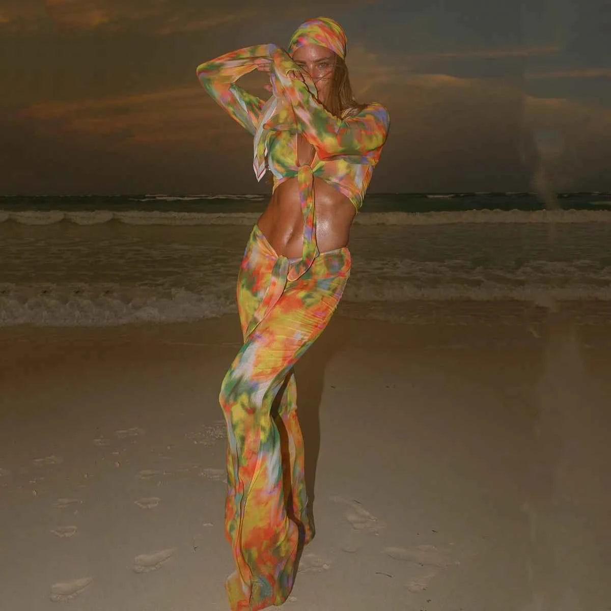 Stylish 3-Piece Bikini Set for the Perfect Beach Look