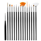 Precision Nail Art Brush Set: 5/20 Pcs for Masterful Designs
