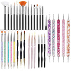 Precision Nail Art Brush Set: 5/20 Pcs for Masterful Designs