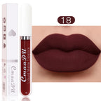 Waterproof Matte Liquid Lipstick - CmaaDu Red Elegance