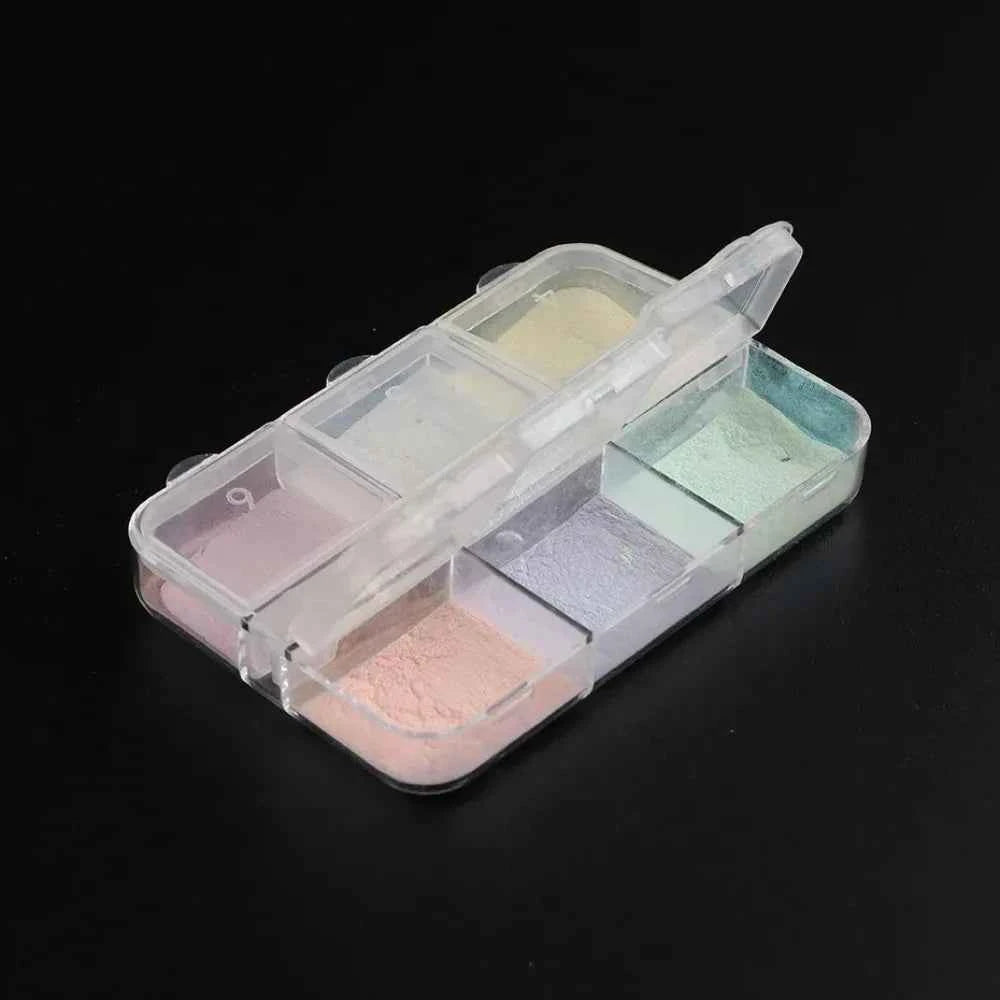 Moonlight Metallic Chrome Nail Powder for Stunning Effects