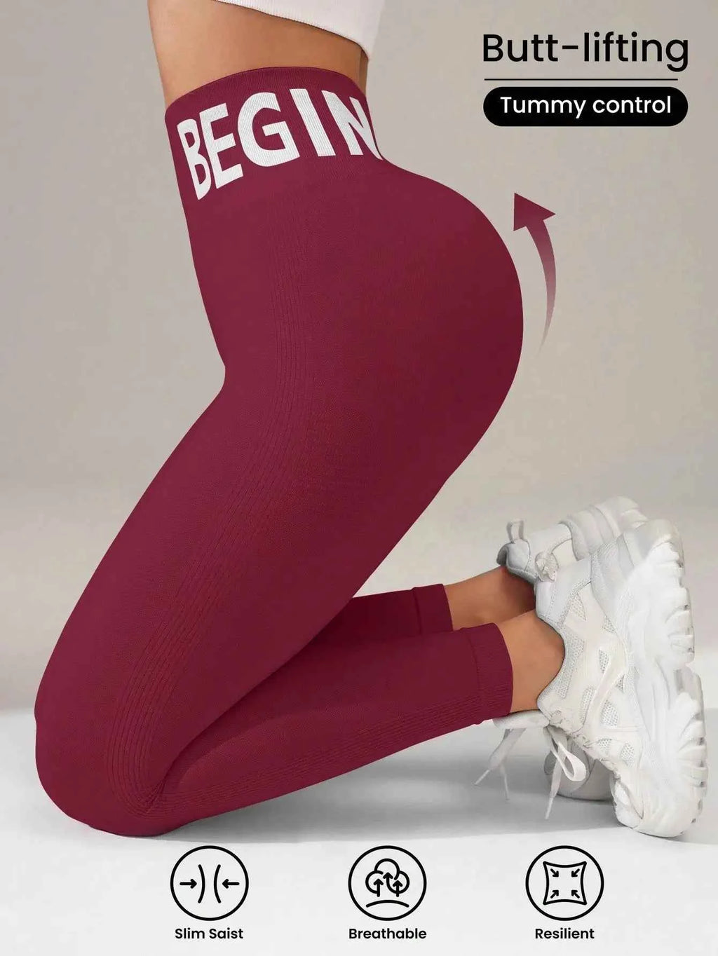 Women's Butt-Lifting Yoga Leggings - Quick Dry & Stylish