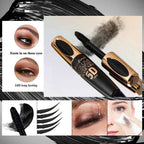5D Waterproof Eye Black: Smudge-Proof & Curly Perfection