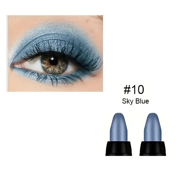 Vibrant Pearlescent Eyeliner: 16 Colors for Stunning Eyes