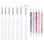 Precision Nail Art Brush Set: 5/20 Pcs for Masterful Designs