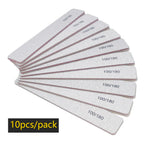 Precision Half Moon Nail File Buffer - 100/180 Grit