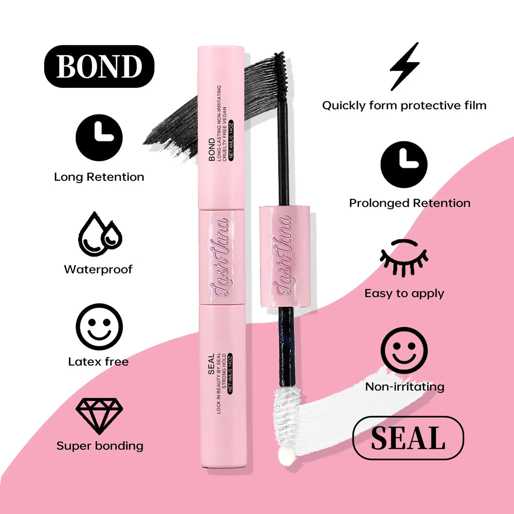 Complete Eyelash Extension Kit with Bond & Seal Tools