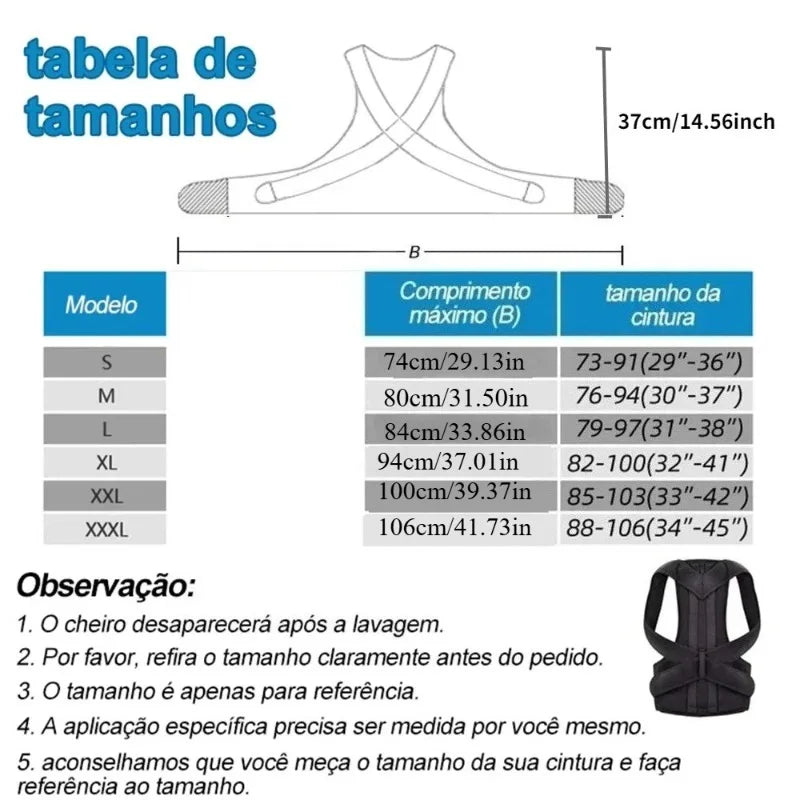 Adjustable Lumbar Support Vest for Optimal Posture
