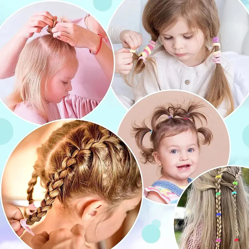 Charming Princess Hair Clip Set for Little Girls