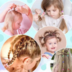 Charming Princess Hair Clip Set for Little Girls