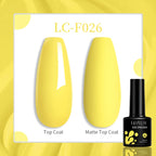 Vibrant LILYCUTE 129 Colors Gel Polish - 7ML Perfection