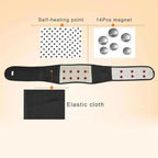 Adjustable Tourmaline Magnetic Therapy Back Support Belt