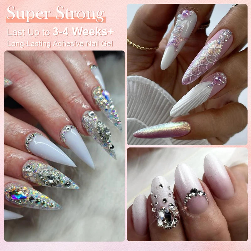 30ml Rhinestone Glue Gel: Elevate Your Nail Art Game