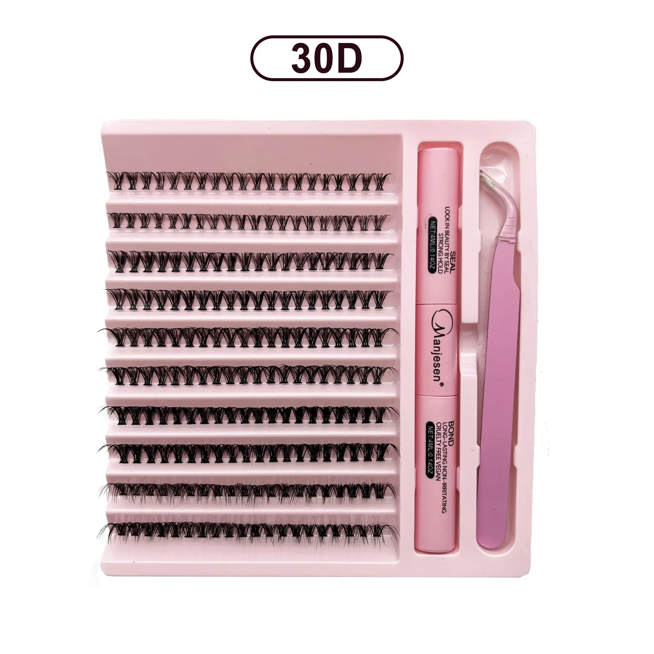Complete Eyelash Extension Kit with Bond & Seal Tools