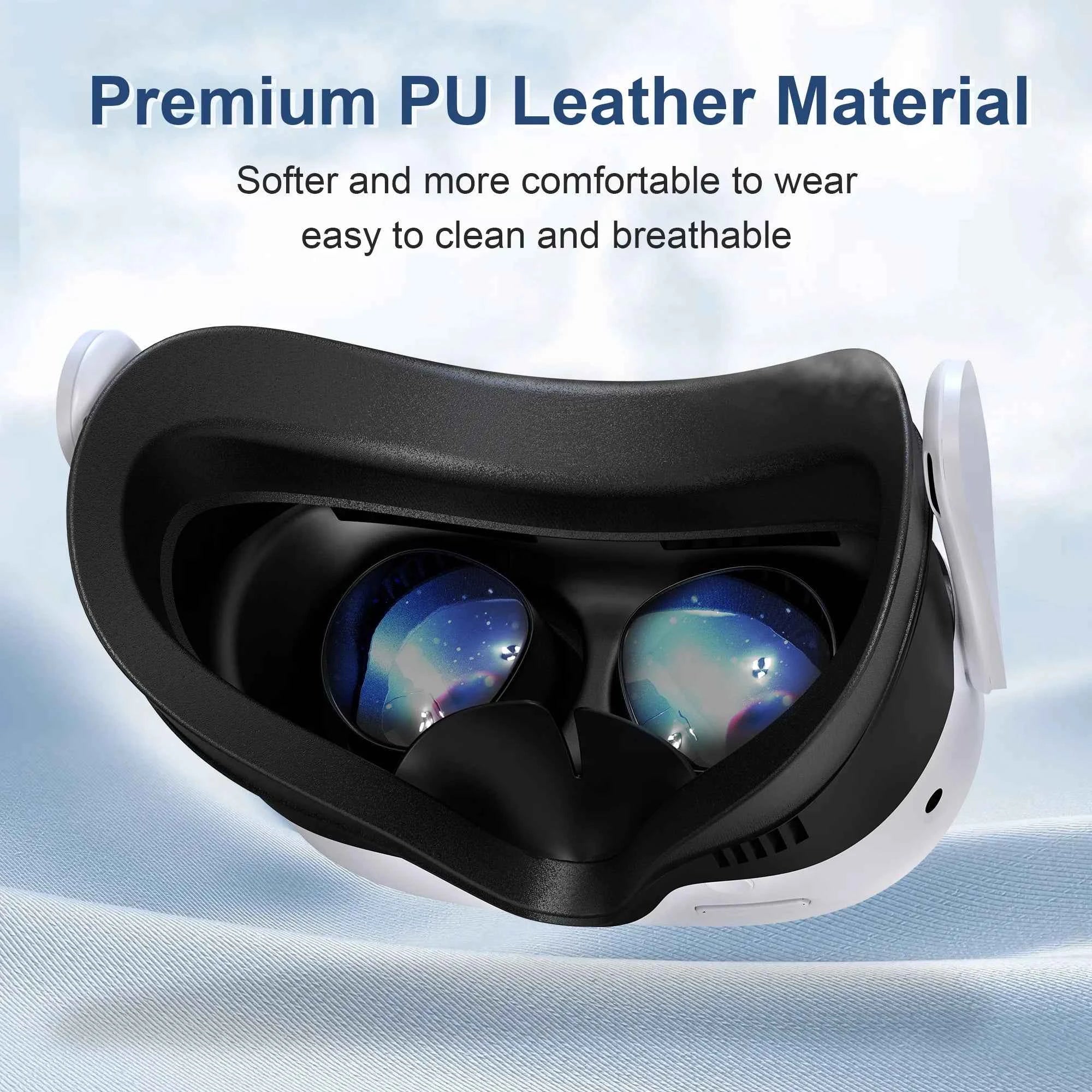 4-in-1 Cooling Face Mask Cover for Meta Quest 3S