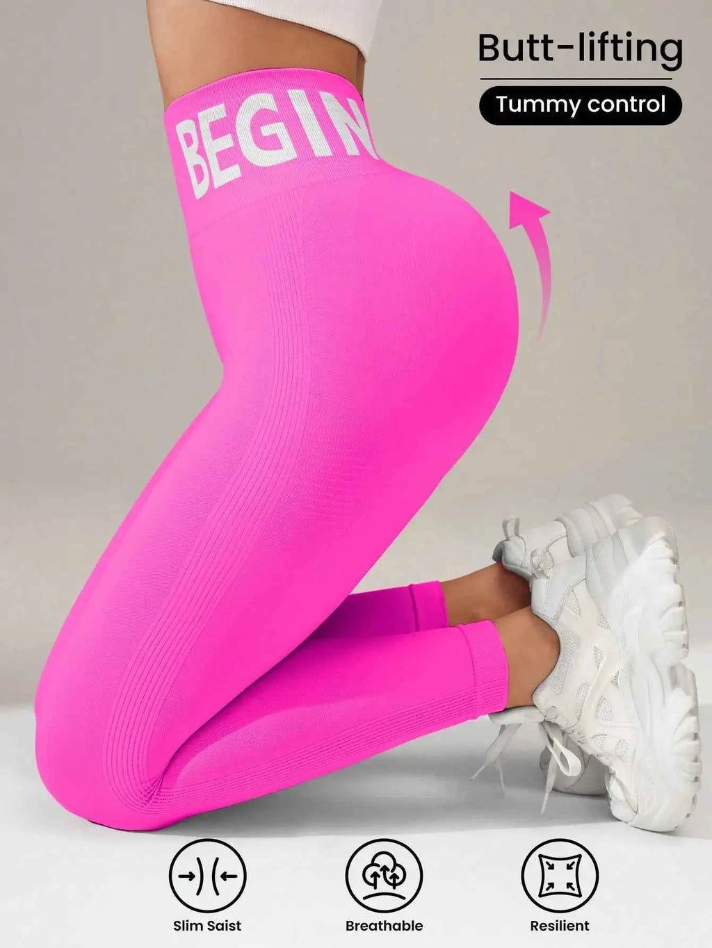 Women's Butt-Lifting Yoga Leggings - Quick Dry & Stylish