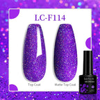 Vibrant LILYCUTE 129 Colors Gel Polish - 7ML Perfection