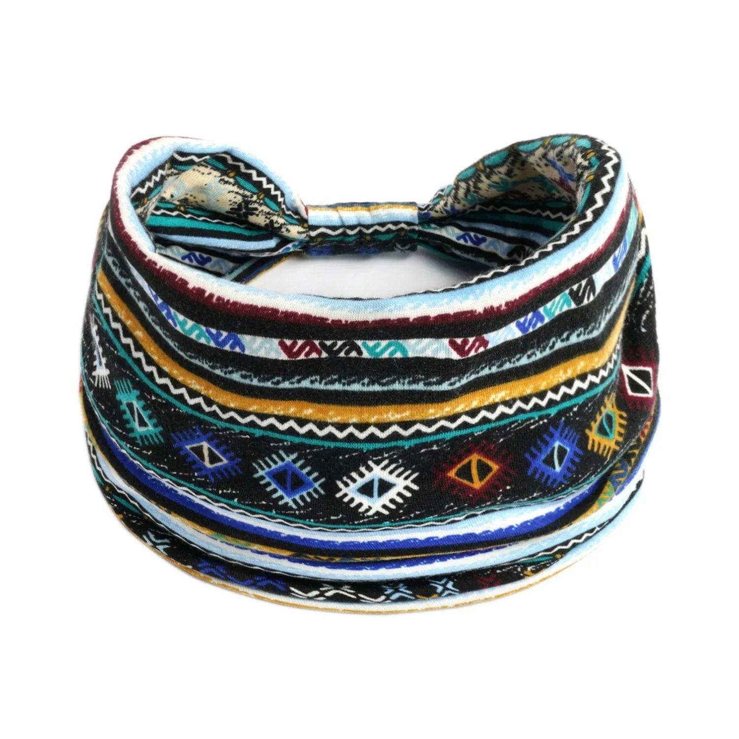 Bohemian Cotton Headscarf for Effortless Style