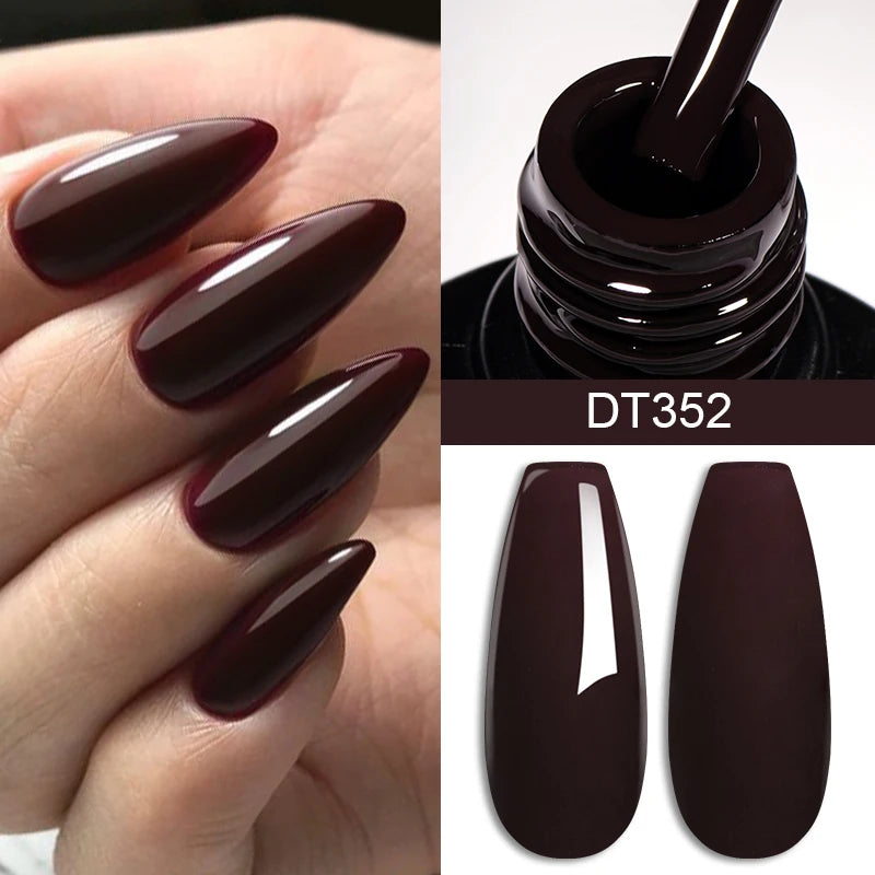 Crystal Red Soak-Off UV Gel - Nail Art Essential