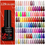 Vibrant LILYCUTE 129 Colors Gel Polish - 7ML Perfection