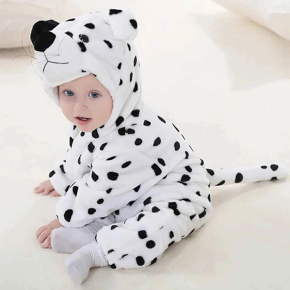 Cozy Unicorn & Dinosaur Baby Rompers for Boys & Girls