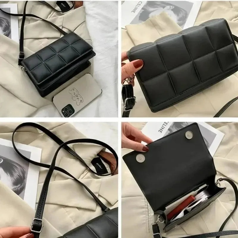 Chic 2025 Designer Women's PU Leather Crossbody Bag