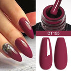 Crystal Red Soak-Off UV Gel - Nail Art Essential