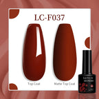 Vibrant LILYCUTE 129 Colors Gel Polish - 7ML Perfection