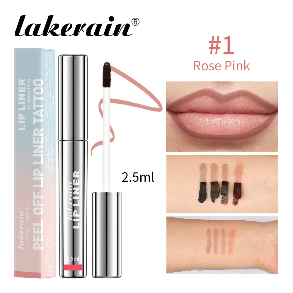 Ultimate Waterproof Lip Color: Brown Peel-Off Tint