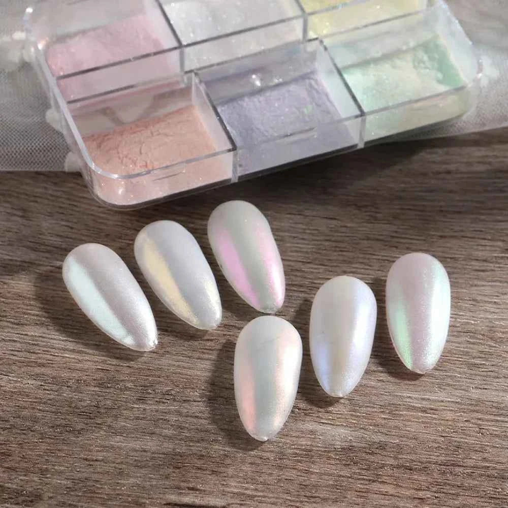 Moonlight Metallic Chrome Nail Powder for Stunning Effects