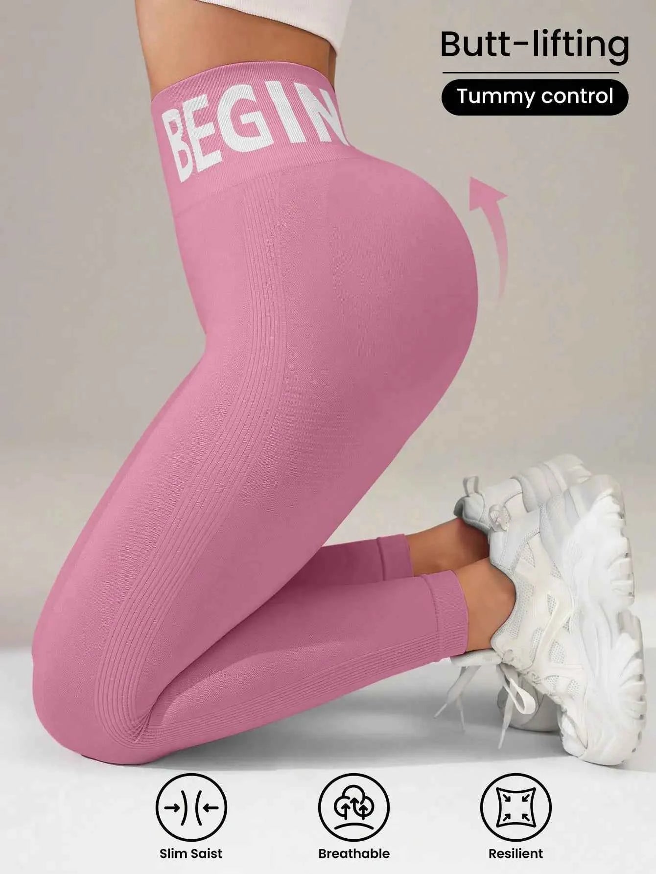 Women's Butt-Lifting Yoga Leggings - Quick Dry & Stylish