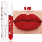 Waterproof Matte Liquid Lipstick - CmaaDu Red Elegance