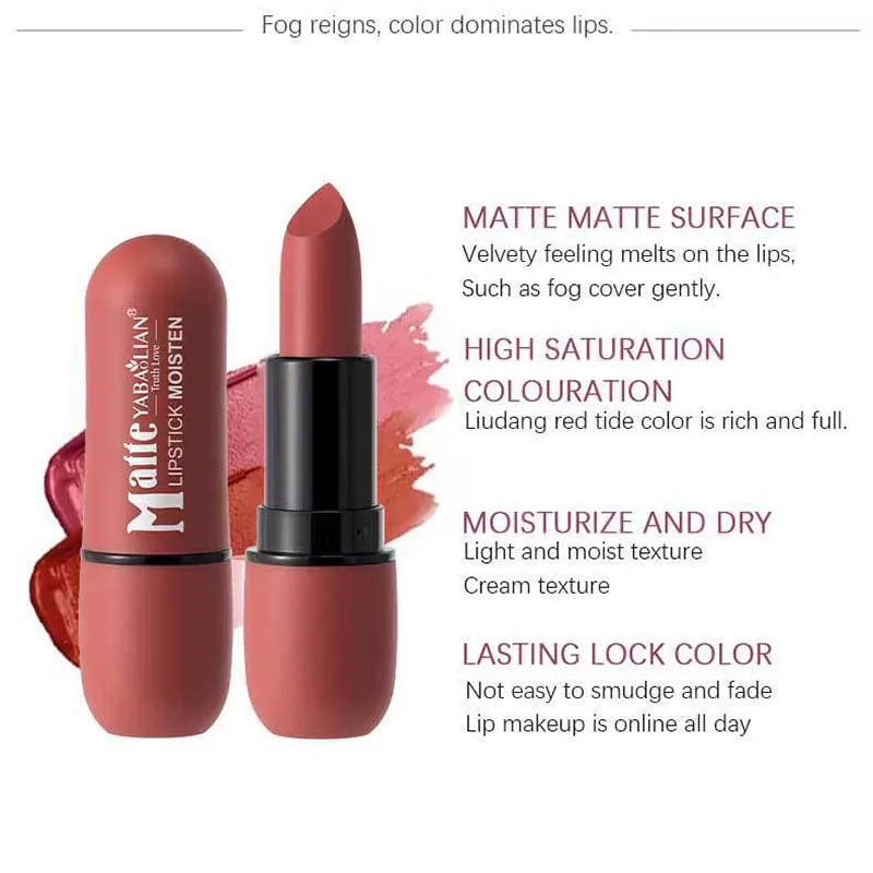 Smooth & Waterproof Matte Lip Color: 6 Stunning Options