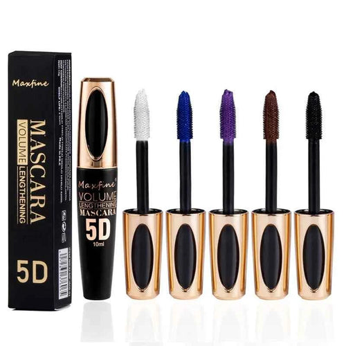 5D Waterproof Eye Black: Smudge-Proof & Curly Perfection