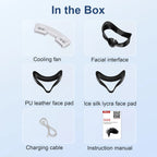 4-in-1 Cooling Face Mask Cover for Meta Quest 3S