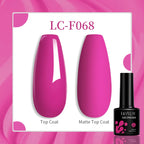 Vibrant LILYCUTE 129 Colors Gel Polish - 7ML Perfection