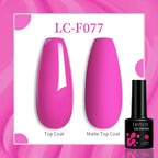 Vibrant LILYCUTE 129 Colors Gel Polish - 7ML Perfection